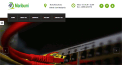 Desktop Screenshot of maribumi.com